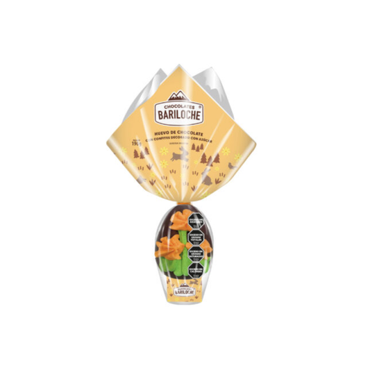 Huevo Bariloche Decorado con Glasé 190g – Regalo Empresarial